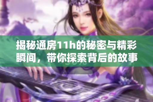 揭秘通房11h的秘密与精彩瞬间，带你探索背后的故事