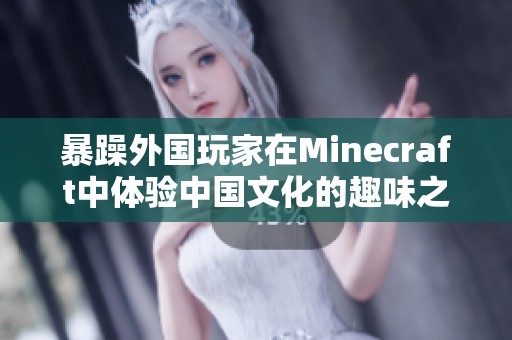 暴躁外国玩家在Minecraft中体验中国文化的趣味之旅