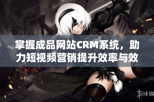 掌握成品网站CRM系统，助力短视频营销提升效率与效果