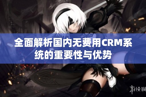 全面解析国内无费用CRM系统的重要性与优势