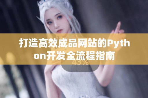 打造高效成品网站的Python开发全流程指南