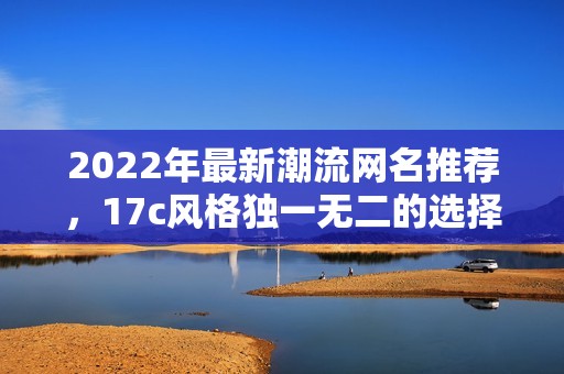 2022年最新潮流网名推荐，17c风格独一无二的选择