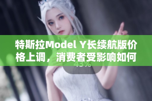 特斯拉Model Y长续航版价格上调，消费者受影响如何应对