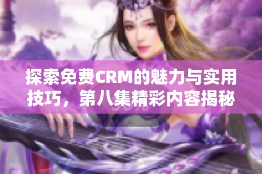 探索免费CRM的魅力与实用技巧，第八集精彩内容揭秘