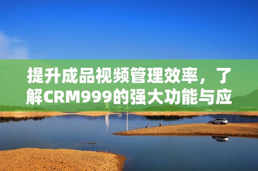 提升成品视频管理效率，了解CRM999的强大功能与应用