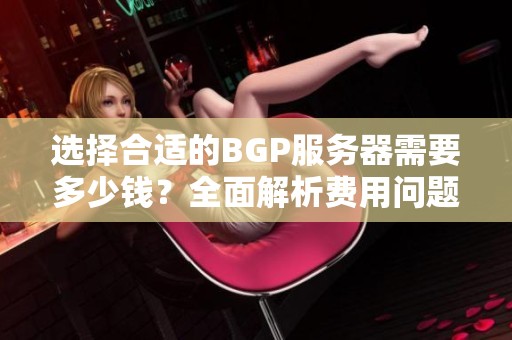 选择合适的BGP服务器需要多少钱？全面解析费用问题