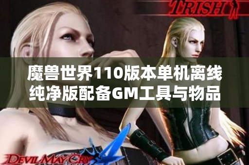 魔兽世界110版本单机离线纯净版配备GM工具与物品获取AI假人功能