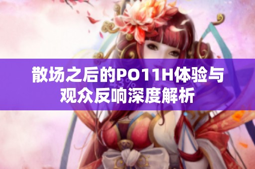 散场之后的PO11H体验与观众反响深度解析