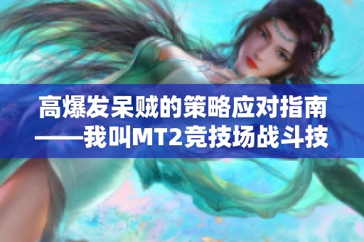 高爆发呆贼的策略应对指南——我叫MT2竞技场战斗技巧深度解析