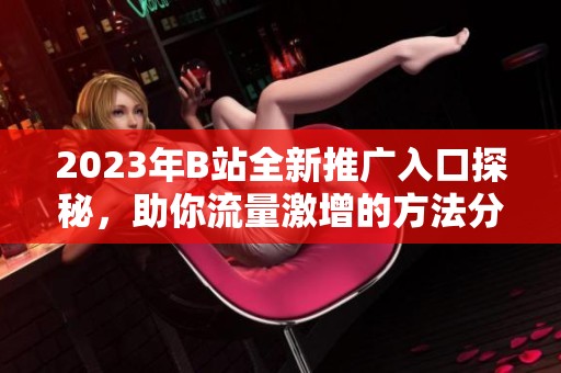 2023年B站全新推广入口探秘，助你流量激增的方法分享
