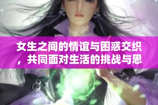 女生之间的情谊与困惑交织，共同面对生活的挑战与思考