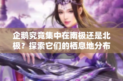 企鹅究竟集中在南极还是北极？探索它们的栖息地分布情况