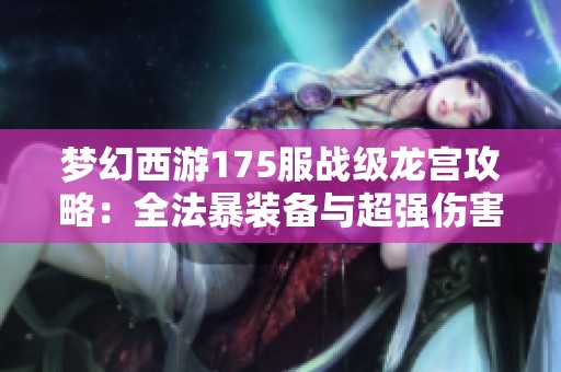 梦幻西游175服战级龙宫攻略：全法暴装备与超强伤害解析